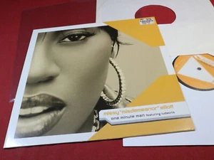 Missy Misdemeanor Elliott ONE MINUTE MAN 12" Maxi Elektra EU 2001 sehr gut - Picture 1 of 3
