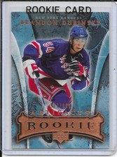 2007-08 Artifacts Brandon Dubinsky  Rookie # 190 #d/999