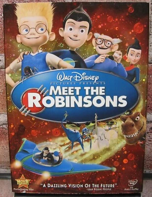 Meet the Robinsons DVD 2007 DVD Walt Disney Children Family Kids Animation Movie - Image 1 of 4