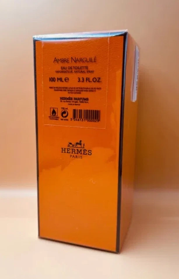 Hermes Ambre Narguile Eau De Toilette 100ml Unisex Neu