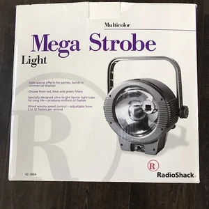 Vintage MEGA STROBE LIGHT 42 -3069 Discos, Special Effect, Stage Lighting, - Picture 1 of 3