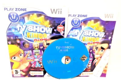 TV Show King Party Nintendo Wii PAL UK FAMILY QUIZ TRIVIA MULTIPLAYER COMPLETE - Image 1 of 4