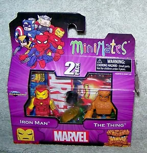 MINIMATES MARVEL IRON MAN & THE THING 2012 - Imagen 1 de 6