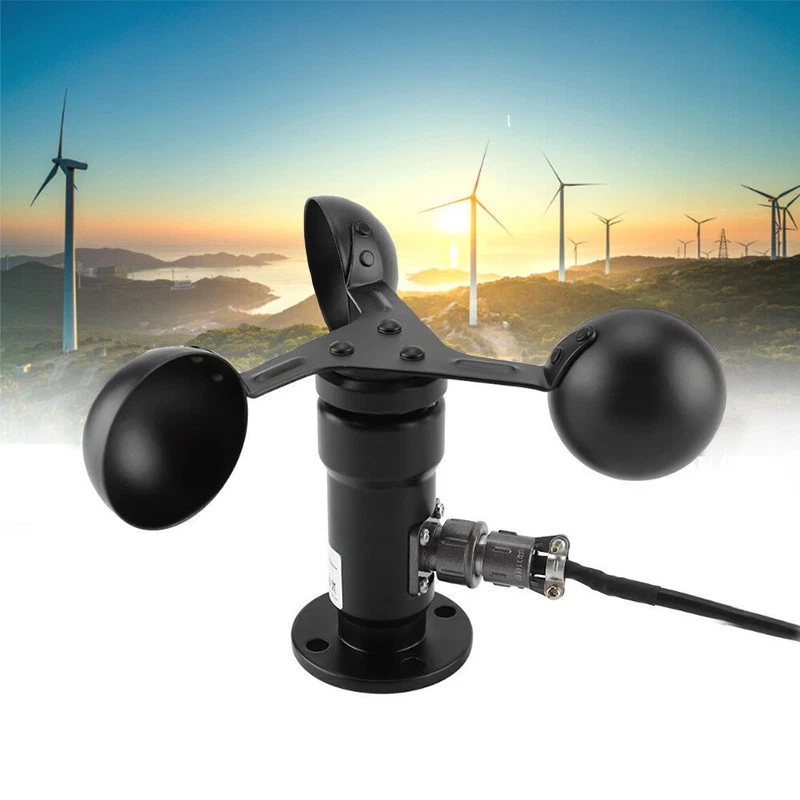 0-10V PNP Wetterstation Windgeschwindigkeit Wind Sensor Windmesser 2.5M DE* - Bild 1 von 4
