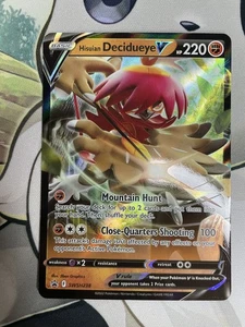 Pokemon TCG: Hisuian Decidueye V SWSH238 SWSH: Sword & Shield Promo Cards Holo - Picture 1 of 3