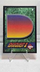 1994 Collectors Edge Edgequest II D Redemption Card - Picture 1 of 2