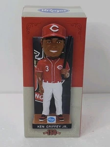 Bobblehead Ken Griffey Jr Kroger Cincinnati Reds 150 Series Rare Limited Edition - Picture 1 of 5