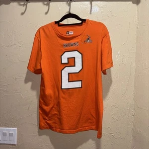 L Browns Johnny Manziel “2” T-Shirt - Picture 1 of 15