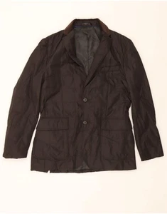 CHAPS Mens Quilted Jacket UK 40 Large Brown Polyester PI04 - Picture 1 of 3