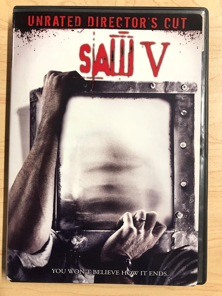 Saw V (DVD, Unrated Directors Cut, 2008) - L01 - Image 1 of 1