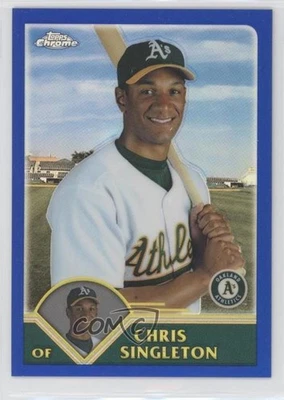 2003 Topps Chrome Refractor /699 Chris Singleton #223 - Image 1 of 2