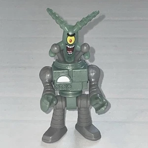 Fisher Price Imaginext SpongeBob SquarePants Plankton & Robot Exo Suit Figure - Picture 1 of 6