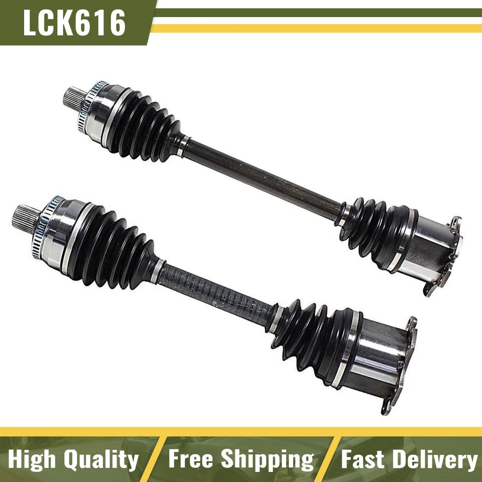Eje CV delantero izquierdo y derecho transmisión automática para Audi A4 Quattro 2005-2009 Foto 1 de 4
