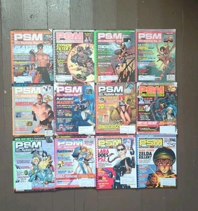 PSM PlayStation Year 2000 Complete 12 Issue Lot 28-40 Tomb raider Final fantasy - Picture 1 of 6