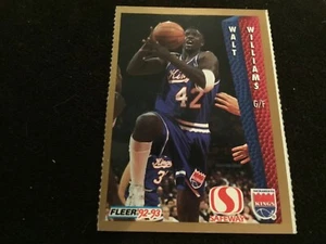 1992-93 Fleer Walt Williams RC #424 136191 - Picture 1 of 2