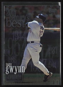 2000 Topps #229 Tony Gwynn      20CB Card