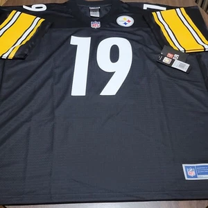 NFL PRO LINE NWT Pittsburgh Steelers Jersey #19 Smith-Schuster Jersey Size 3XL  - Picture 1 of 6