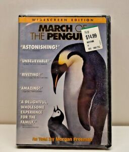 MARCH OF THE PENGUINS (DVD, 2005) NEW WIDESCREEN EDITION  C1