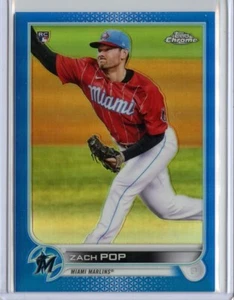 Topps 2022 refractores cromados azules #41 serie Zach Pop #094/150 - Imagen 1 de 1
