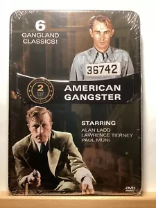 American Gangster Collection (DVD 2013 2-Disc Set - 6 Movies) - BLACK & WHITE - Picture 1 of 2