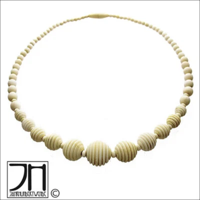 Art Deco Bakelit Kunststoff Halskette bakelite necklace - Bild 1 von 3