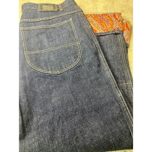 Rare Le Jean De Marithe Francois Girbaud Baggy Blue Jeans Size 38 - Picture 1 of 14