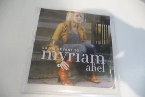 MYRIAM ABEL (NOUVELLE STAR) RARE CD PROMO POCHETTE PAPIER LA VIE DEVANT TOI. - Imagen 1 de 5