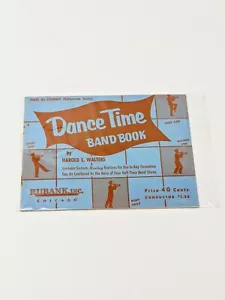 1952 Dance Time Band book For Halftime Band Shows - Picture 1 of 2