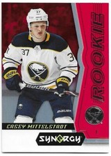 2018-19 Upper Deck Synergy CASEY MITTELSTADT Rookie Red Parallel #98