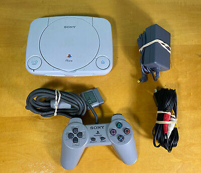 Official Sony PlayStation 1 PS1 Slim PSone Console Complete w Controller! ~  LQQK