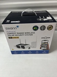 Swann MaxRanger4K Solar 2 Camera System With Hub - Picture 1 of 5
