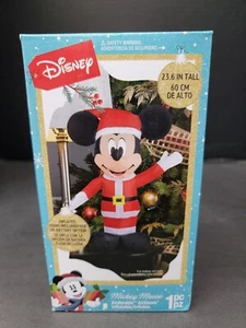 Gemmy Disney Mickey Mouse Airdorable Airblown Inflatable 23.6” - Brand New - Picture 1 of 4