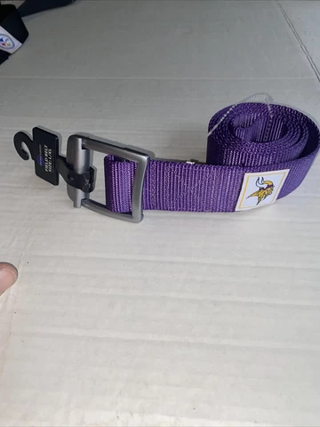 Official NFL Minnesota Vikings Purple￼ Field Belt L/XL Little Earth Productions Cover