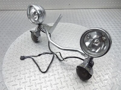 1999 Harley Electra Glide FLHTCUI Front Fog Passing Turn Signal Light Bar Mount - Image 1 of 4