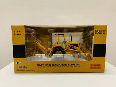 1:32 NORSCOT CAT 416 BACKHOE LOADER SCALE DIECAST MODEL 55271 - Image 1 of 4