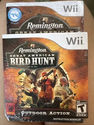 Remington Great American Bird Hunt (Nintendo Wii, 2009) Gun Shooting Game - Image 1 of 2