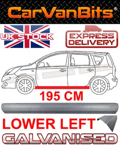 PARA NISSAN NOTE E11 2006-2013 CARROCERÍA REPARACIÓN UMBRAL ÓXIDO PANEL INFERIOR EXTERIOR IZQUIERDO - Imagen 1 de 5