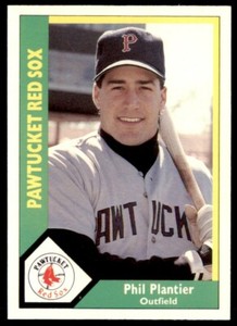 1990 CMC Pawtucket Red Sox Phil Plantier Pawtucket Red Sox #21