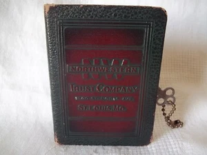 VINTAGE Northwestern Trust Bank BUCH SPARSCHWEIN St. Louis Mo - Bild 1 von 13
