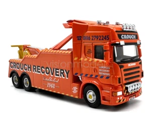 1:76 Scania City Road Rescue Trailer Tow Truck Model Diecast Metal Car Gift - Picture 1 of 8