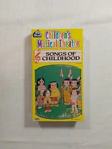 Songs Of Childhood VHS VCR Video Tape Chidren's Musical Theatre Kid Stuff 1987 - Picture 1 of 18