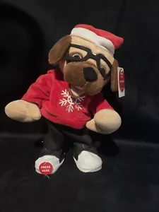 Merry Bright Animated Dancing Christmas Pug Sings To Bust A Move - Picture 1 of 6