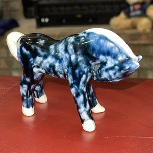 Dorothy Kindell Foal Baby Horse Figurine Blue Head Tucked Down Read - Picture 1 of 12