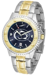 Sun Time Men's Collegiate Competitor Elite Watch Two Tone Gold (Pick Your Team) - Picture 1 of 81