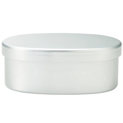 MUJI aluminum Lunch Box large 450ml Bento Food Container simple design - Image 1 of 4