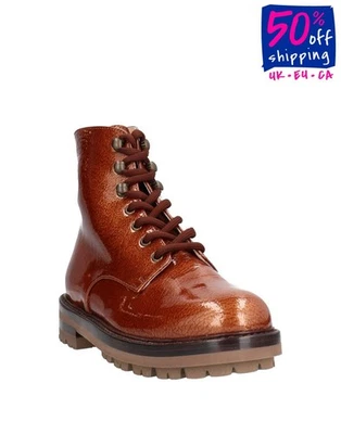 RRP€350 AGL ATTILIO GIUSTI LEOMBRUNI Leather Boots US7.5 UK4.5 EU37.5 Extralight - image 1 of 4