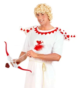 Amor Pfeil und Bogen Verkleiden Accessoire für Halloween, Karneval rot/weiß Neu - Bild 1 von 3