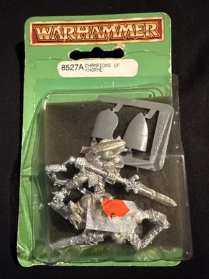 Warhammer / Oldhammer 8527A Champions of Khorne OOP Rare 1995 - Image 1 of 4