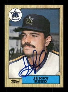 1987 Topps  619 Jerry Reed signed auto autograph  MZ BXCP56 - Picture 1 of 2