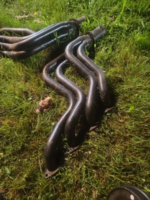 exhaust header pipes for a chevy 454 engine - Image 1 of 4